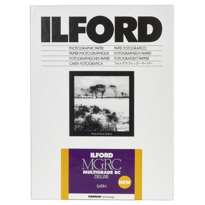 1x 25 Papel Fotografico Ilford Mg Rc Dl 25m  18x24