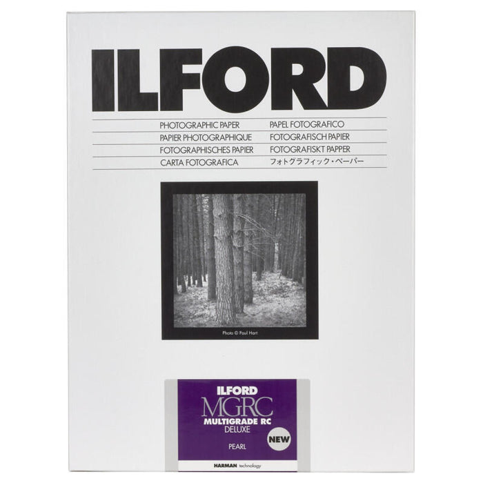 1x 25 Papel Fotografico Ilford Mg Rc Dl 44m  13x18