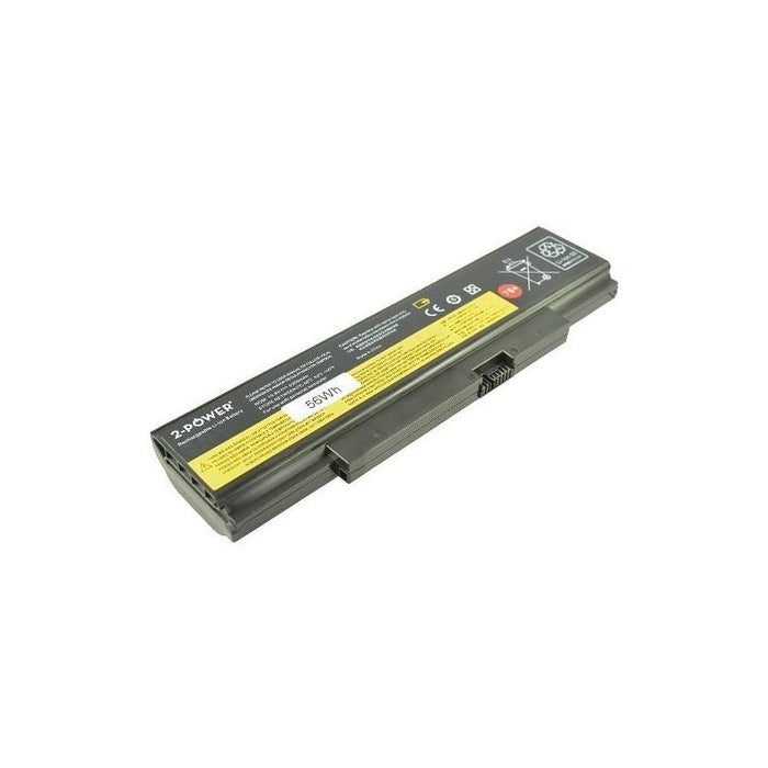 2-Power Batería 10.8v 5200mah 56wh Para Lenovo Thinkpad Edge E550, E555 (76+) 2p-45n1761
