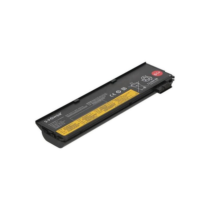 2-Power Batería 10.8v 5200mah Para Lenovo Thinkpad T470 2p-01av492