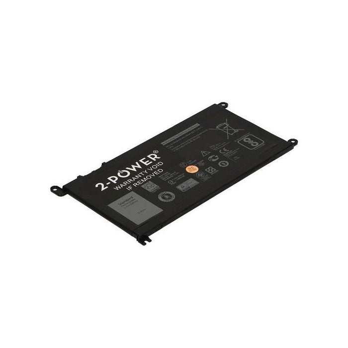 2-Power Batería 11.4v 3400mah Para Dell Inspiron 13 5378 2-In-1 2p-8yprw