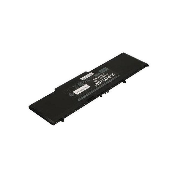 2-Power Batería 11.4v 7260mah Para Dell Precision 3510 2p-Hnh3k