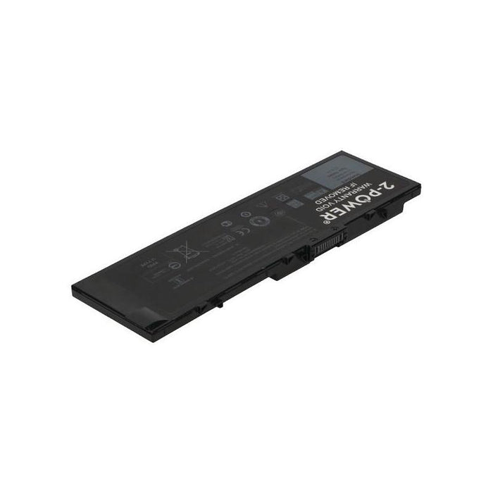 2-Power Batería 11.4v 8200mah Para Dell Precision 15 7520 2p-451-Bbsb