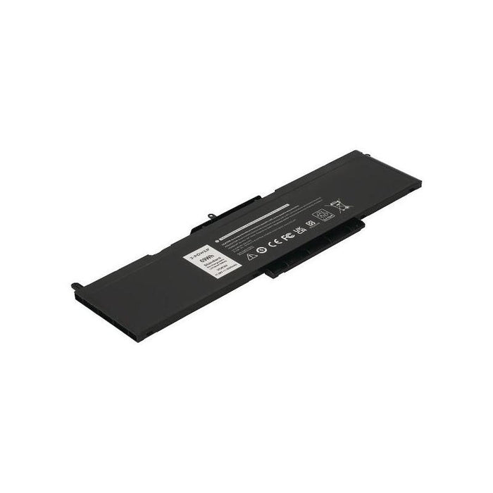 2-Power Batería 11.55v 6000mah Para Dell Precision 3520 2p-Vg93n