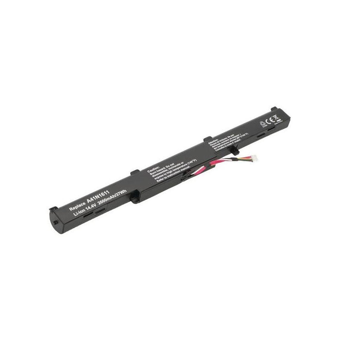 2-Power Batería 14.4v 2600mah Para Asus Gl553vd 2p-0b110-00470100
