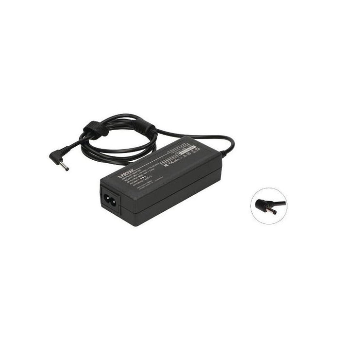 2-Power Cargador 19v 3.42a 65w Con Cable Alimentación Para Lenovo Yoga 310, 510, 710 2p-01fr160