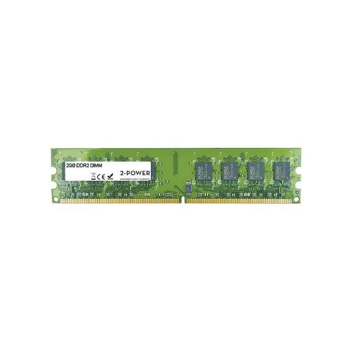 2-Power Memoria 2gb Ddr2 800mhz Dimm 2p-Kvr800d2n6/2g