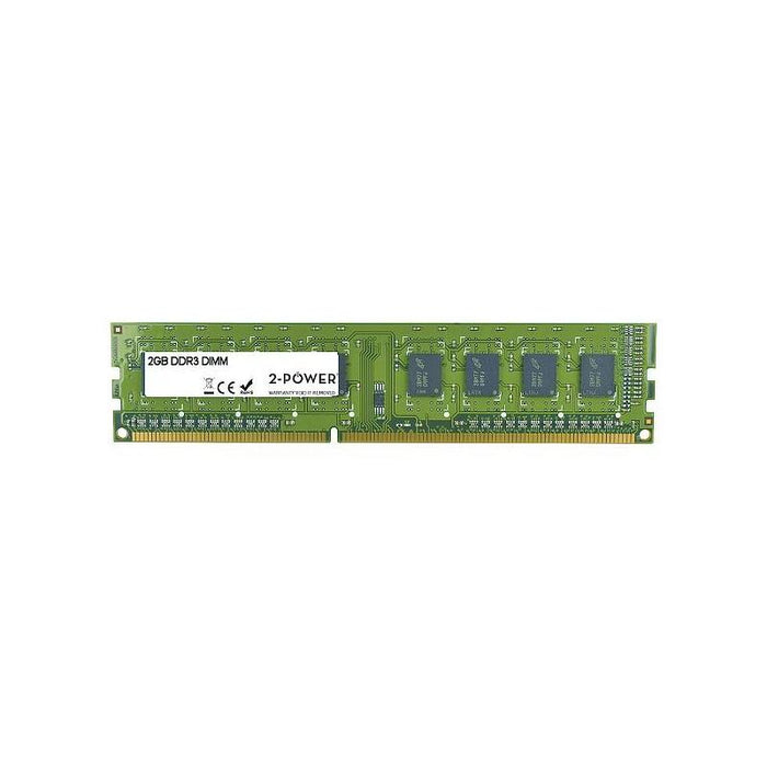 2-Power Memoria 2gb Ddr3 1333mhz Dr Dimm 2p-In3t2gnzbix