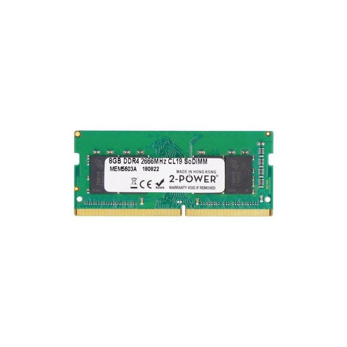 2-Power Memoria Sodimm 8gb Ddr4 2666mhz Cl19 Sodimm 2p-Dg8m3