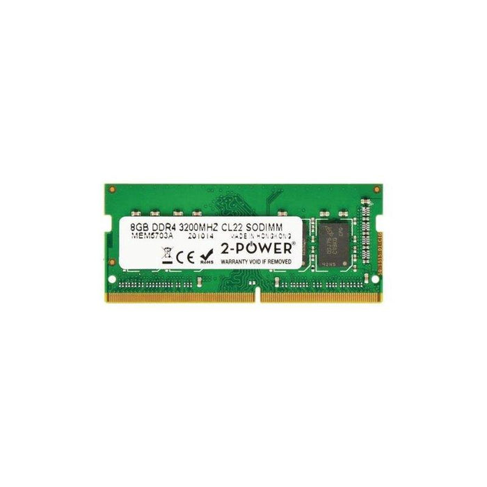 2-Power Memoria Sodimm 8gb Ddr4 3200mhz Cl22 Sodimm 2p-5m30v06808