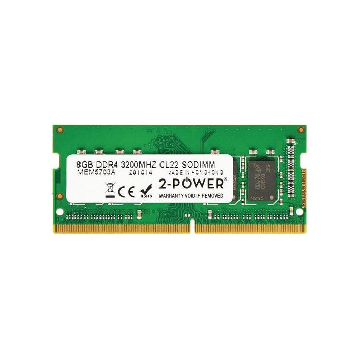 2-Power Memoria Sodimm 8gb Ddr4 3200mhz Cl22 Sodimm 2p-8c4x8aa