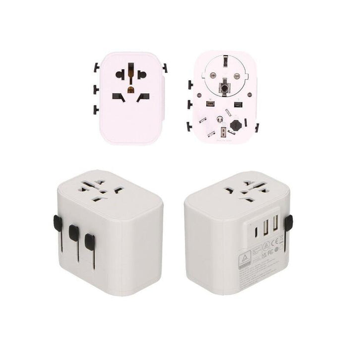2-Power Universal Travel Adapter Para For Worldwide Use Uni0024a