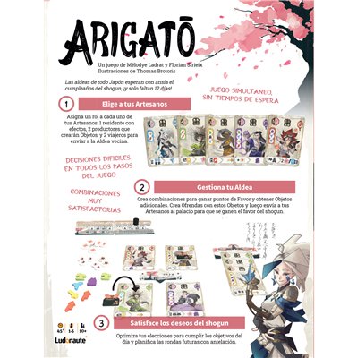 EAN 3760269593428 - Asmodee Arigato 45 min Juego De Cartas Intercambio de cartas imagen 2