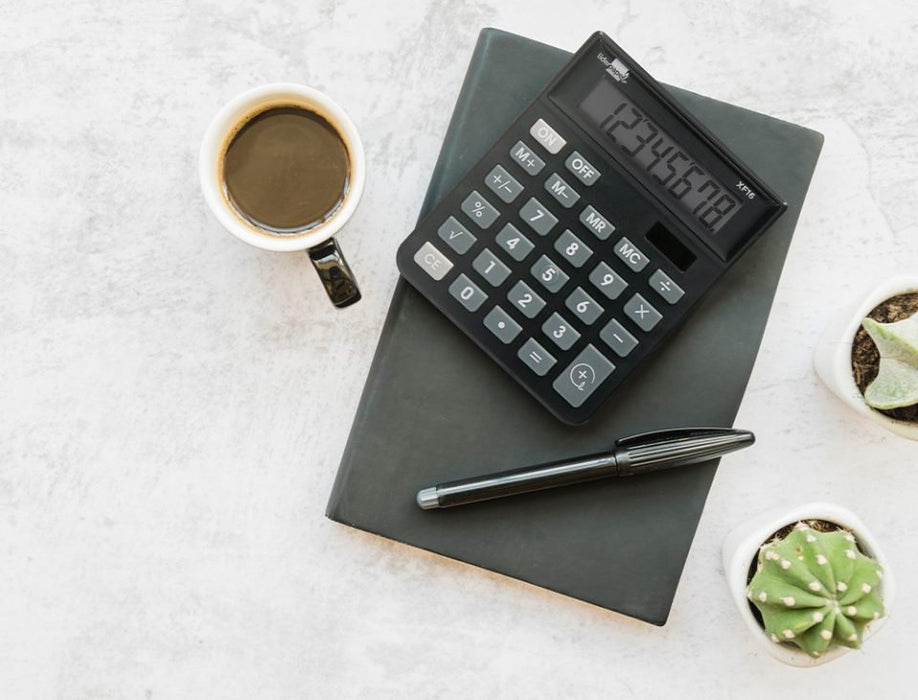 EAN 8423473040755 - Liderpapel XF16 calculadora Escritorio Calculadora básica Negro imagen 5