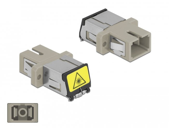EAN 4043619868896 - DeLOCK 86889 adaptador de fibra óptica SC/SC 1 pieza(s) Beige imagen 3