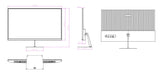EAN 6923172546791 - Dahua Technology DHI-LM27-C200 pantalla para PC 68,6 cm (27") 1920 x 1080 Pixeles Full HD LCD Gris imagen 6