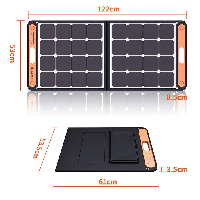 EAN 6958657300094 - Jackery SolarSaga 100 placa solar 100 W Silicio monocristalino imagen 2
