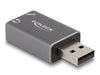 EAN 4043619666331 - DeLOCK 66633 cambiador de género para cable USB 2.0 Type-A 3.5 mm 3 pin, Gris imagen 2