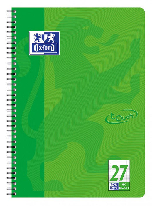 EAN 4006140021239 - Oxford TOUCH cuaderno y block A4+ 80 hojas Verde imagen 1