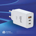 EAN 8435364320501 - iggual IGG320501 cargador de dispositivo móvil Smartphone, Teléfono móvil, Tableta Blanco Corriente alter imagen 7