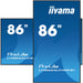 EAN 4948570123605 - iiyama LH8665UHSB-B1 pantalla de señalización Diseño de quiosco 2,18 m (86") LED Wifi 800 cd / m² 4K Ultr imagen 5