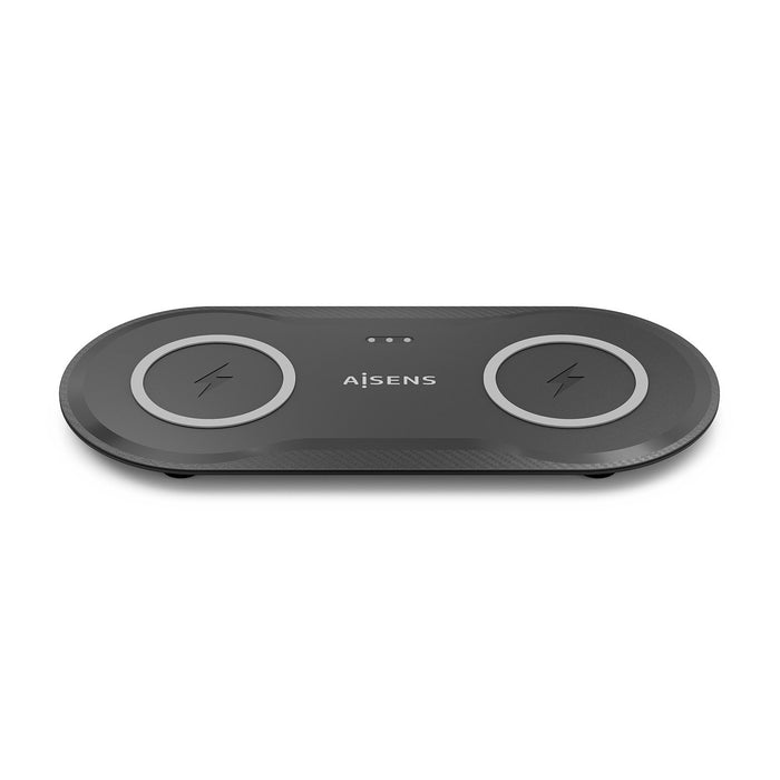 EAN 8435739903476 - AISENS ASCH-15W2WC060-BK cargador de dispositivo móvil Auriculares, Smartphone Cargador inalámbrico Inter imagen 2