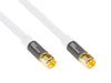 EAN 4014619738298 - Alcasa GC-M2084 cable coaxial RG-6/UL 3 m IEC Blanco imagen 1