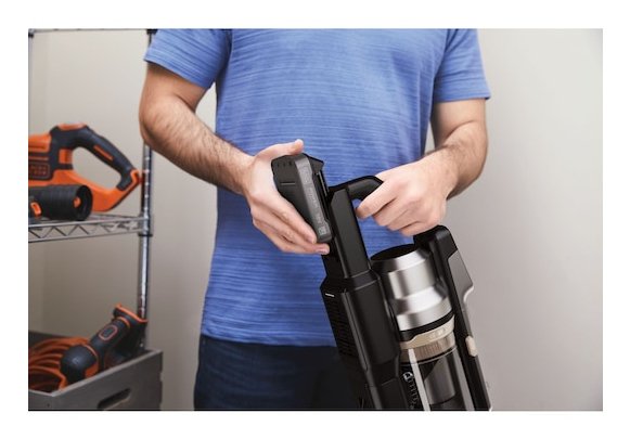 EAN 5035048837481 - Black & Decker BSV525BLP-QW aspiradora de pie y escoba eléctrica Aspiradora escoba Batería Secar Sin bols imagen 12