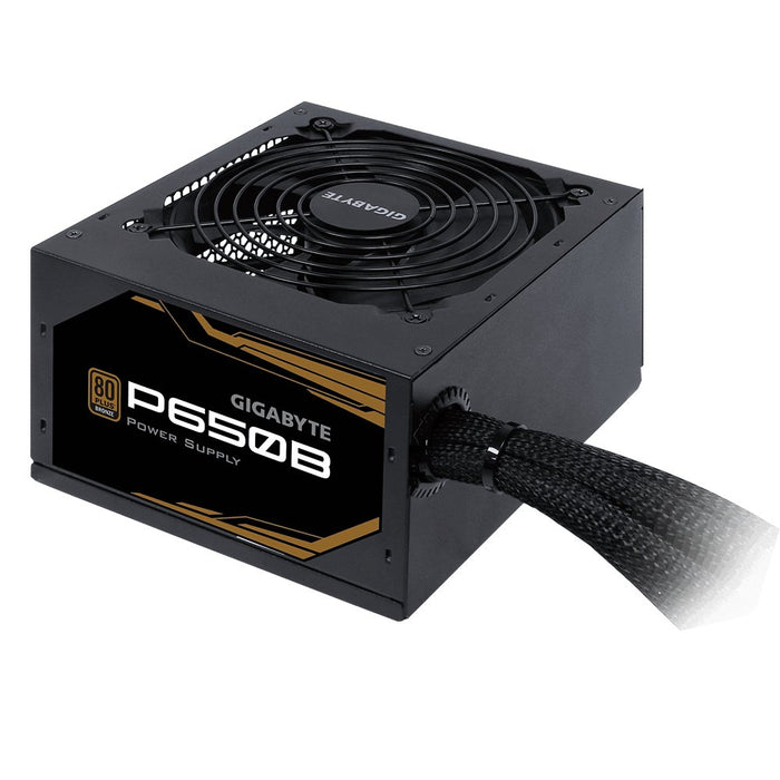 EAN 813567025573 - GIGABYTE GP-650B POWER SUPPLY unidad de fuente de alimentación 650 W 20+4 pin ATX ATX Negro imagen 2