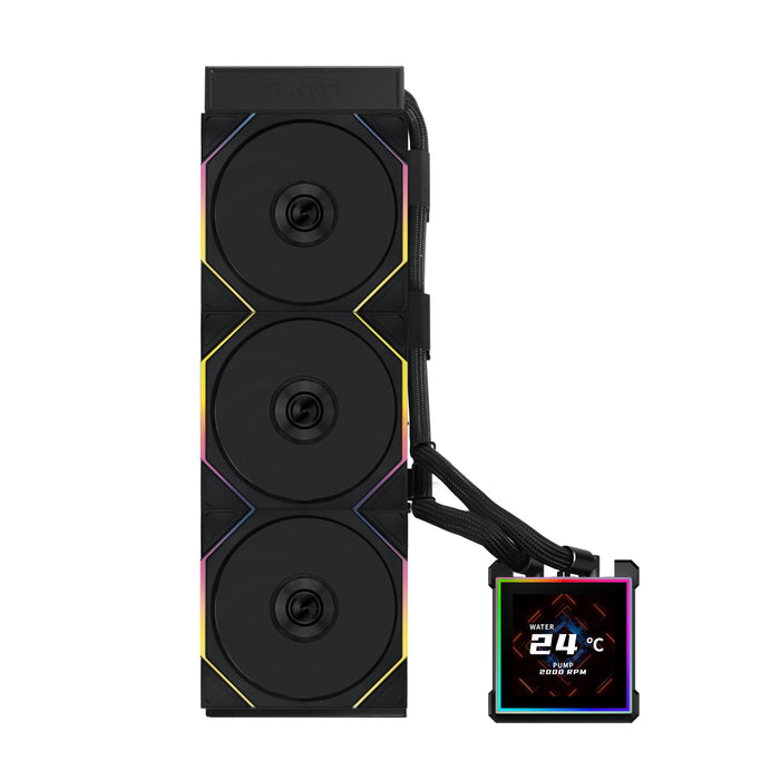 EAN 4718466021366 - Lian Li HydroShift II LCD-S 360 TL Procesador Kit de refrigeración líquida 12 cm Negro 1 pieza(s) imagen 1