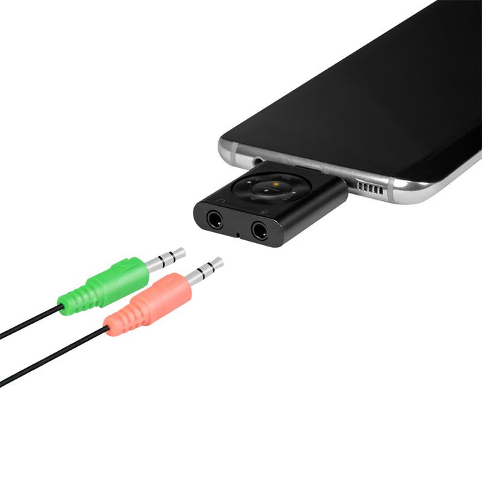 EAN 4052792059847 - LogiLink UA0365 convertidor de audio Negro imagen 6