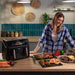 EAN 8435771921728 - Cecotec Cecofry&Grill Duoheat 10000 Doble 10 L Independiente 2800 W Freidora de aire caliente Negro imagen 7