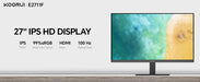 EAN 6940017322334 - Koorui E2711F pantalla para PC 68,6 cm (27") 1920 x 1080 Pixeles Full HD Negro imagen 9