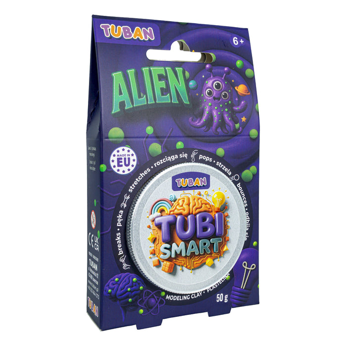 EAN 5901087038526 - Tuban TUBI SMART ALIEN Pasta de modelar 50 g Púrpura imagen 2