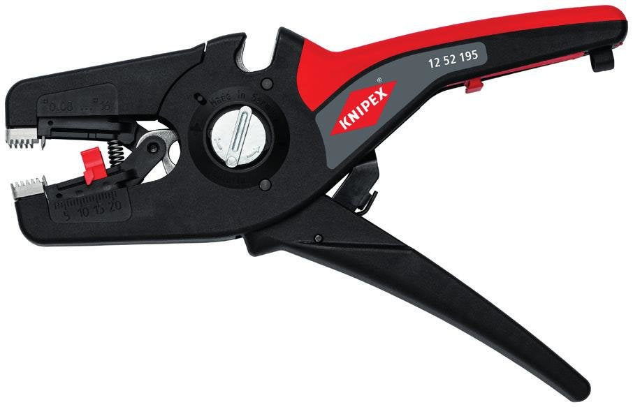 EAN 4003773085997 - Knipex PreciStrip16 pelacable Negro, Rojo imagen 1