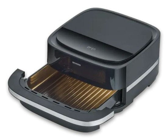EAN 4008146046650 - Severin FR 2464 fabricante de pizza y hornos 1 Pizza(s) 2200 W Negro, Plata imagen 4
