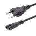 EAN 0065030859097 - StarTech.com PXTNB2SEU1M cable de transmisión Negro CEE7/16 C7 acoplador imagen 1