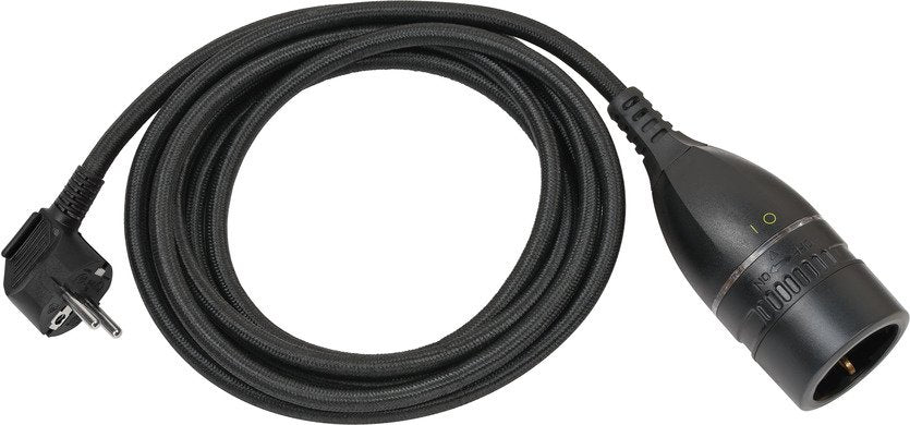 EAN 4007123673032 - Brennenstuhl 1161830030 cable de transmisión Negro 5 m Enchufe tipo E+F Barrel type N imagen 1