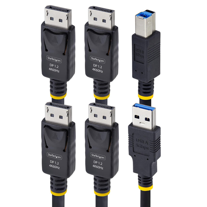 EAN 0065030912853 - StarTech.com DDU1226-KVM-CABLE cable para video, teclado y ratón (kvm) Negro imagen 3
