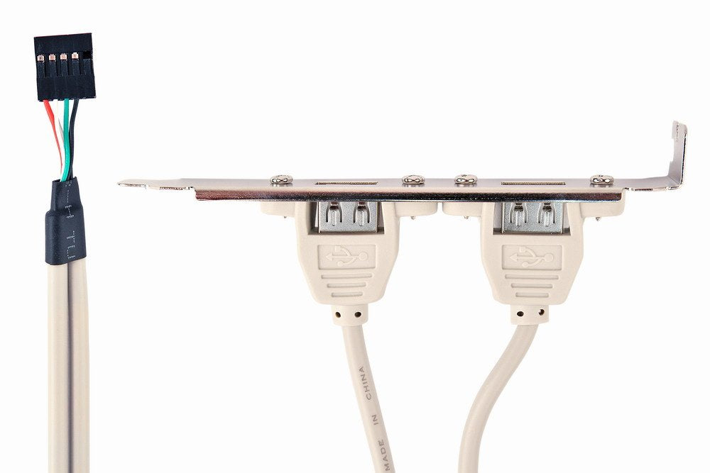 EAN 8716309011174 - Gembird CCUSBRECEPTACLE tarjeta y adaptador de interfaz Interno USB 2.0 imagen 1