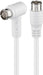 EAN 4040849673474 - Goobay 67347 cable coaxial 1,5 m F plug Blanco imagen 2