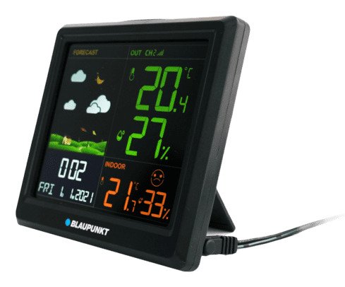 EAN 5901750508097 - Blaupunkt WS25BK estación meteorológica digital Negro LCD Corriente alterna imagen 2