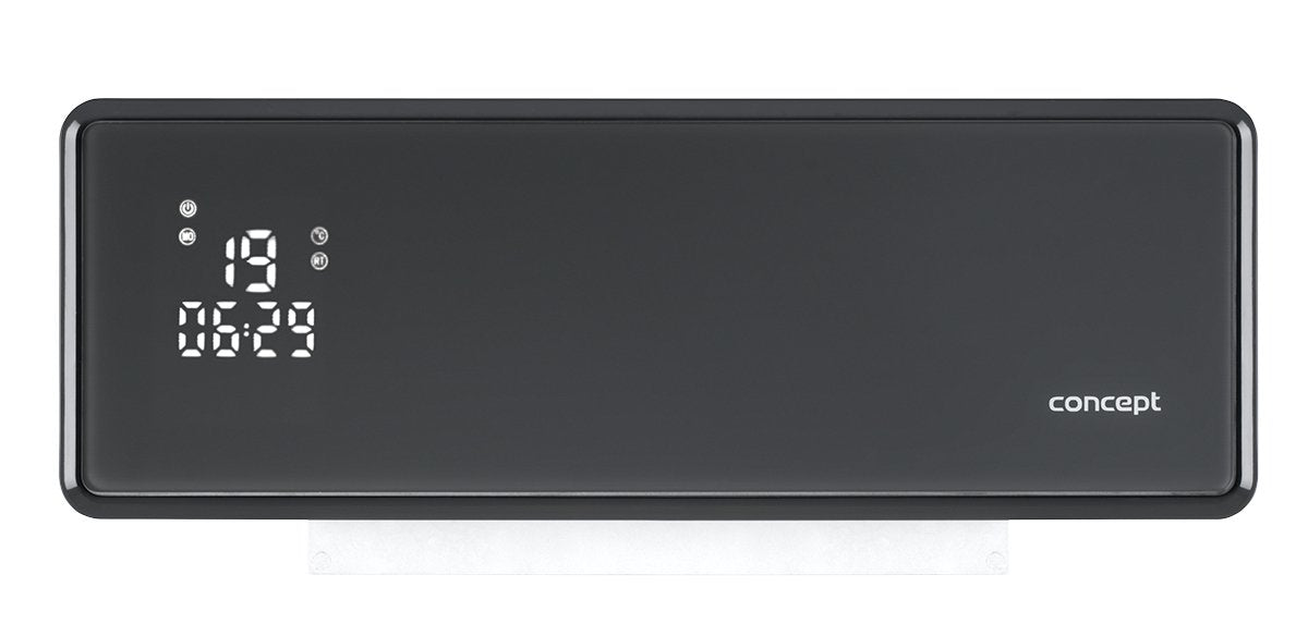 EAN 8595631038345 - Concept QH4100 calefactor eléctrico Interior Gris 2000 W Ventilador eléctrico imagen 1