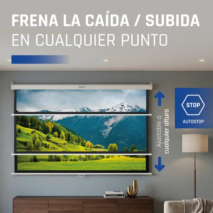 EAN 8435364319291 - iggual PSIMS203 pantalla de proyección 2,34 m (92") imagen 7