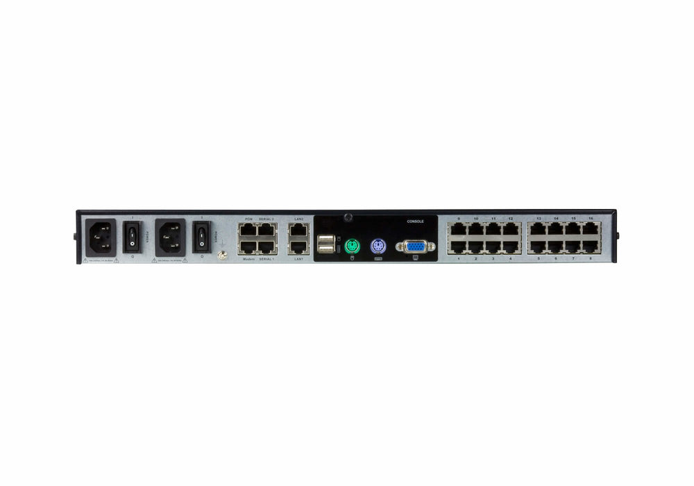 EAN 4719264645310 - ATEN KN1116VA-AX-G interruptor KVM Montaje en rack Negro imagen 2