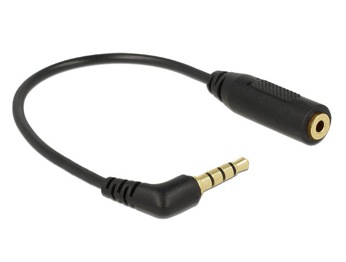 EAN 4043619656738 - DeLOCK 0.175m 3.5mm/2.5mm cable de audio 0,175 m 3,5mm 2,5mm Negro imagen 1