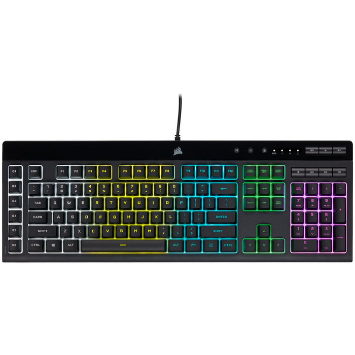 EAN 840006631729 - Corsair K55 RGB PRO teclado Juego USB QWERTZ Alemán Negro imagen 21