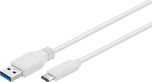 EAN 4040849671852 - Goobay 67185 cable USB USB 3.2 Gen 1 (3.1 Gen 1) 0,5 m USB A USB C 5 Gbit/s Blanco imagen 1