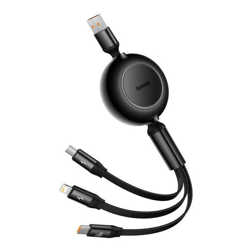 EAN 6932172609092 - Baseus CAMJ010101 cable USB USB 2.0 1,1 m USB A USB C/Micro-USB B/Lightning Negro imagen 1