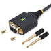 EAN 0065030900362 - StarTech.com 1P3FFCNB-USB-SERIAL cable de serie Negro 1 m USB tipo A DB-9 imagen 7